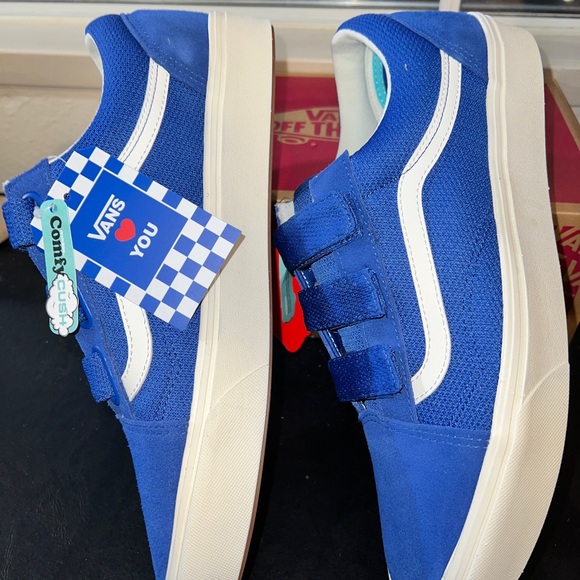 Vans Comfycush Old Skool Velcro sz 11.5 Mens - Picture 6 of 12